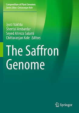 Couverture cartonnée The Saffron Genome de 