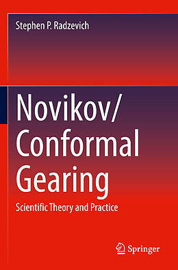 Couverture cartonnée Novikov/Conformal Gearing de Stephen P. Radzevich