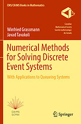 Couverture cartonnée Numerical Methods for Solving Discrete Event Systems de Javad Tavakoli, Winfried Grassmann