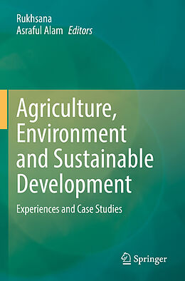 Kartonierter Einband Agriculture, Environment and Sustainable Development von 