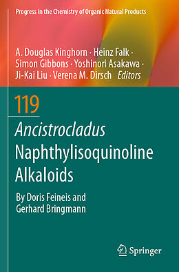 Couverture cartonnée Ancistrocladus Naphthylisoquinoline Alkaloids de 