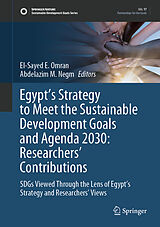 eBook (pdf) Egypt's Strategy to Meet the Sustainable Development Goals and Agenda 2030: Researchers' Contributions de 