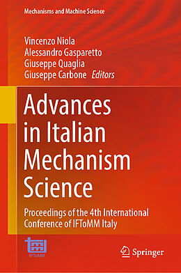 Livre Relié Advances in Italian Mechanism Science de 