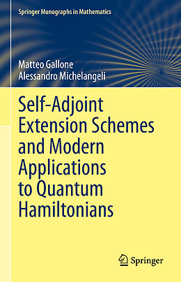 Livre Relié Self-Adjoint Extension Schemes and Modern Applications to Quantum Hamiltonians de Matteo Gallone, Alessandro Michelangeli