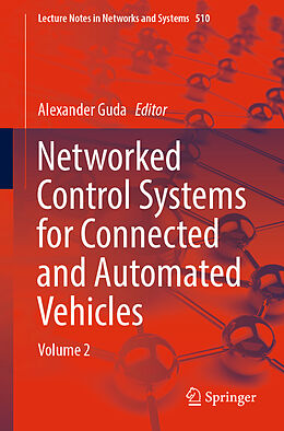 Couverture cartonnée Networked Control Systems for Connected and Automated Vehicles de 