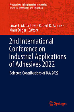 eBook (pdf) 2nd International Conference on Industrial Applications of Adhesives 2022 de 