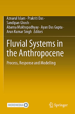 Couverture cartonnée Fluvial Systems in the Anthropocene de 