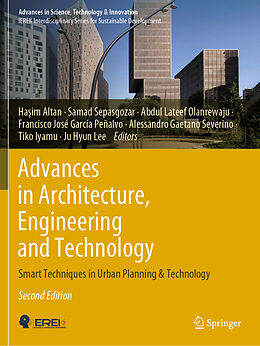 Couverture cartonnée Advances in Architecture, Engineering and Technology de 