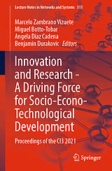 eBook (pdf) Innovation and Research - A Driving Force for Socio-Econo-Technological Development de 