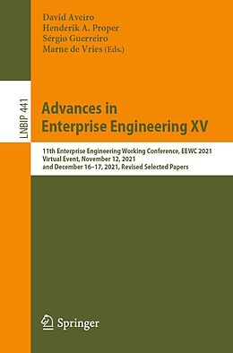 eBook (pdf) Advances in Enterprise Engineering XV de 