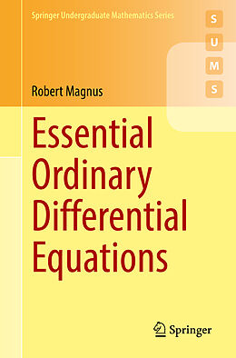 Couverture cartonnée Essential Ordinary Differential Equations de Robert Magnus