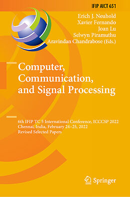 Livre Relié Computer, Communication, and Signal Processing de 