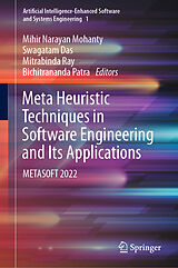 eBook (pdf) Meta Heuristic Techniques in Software Engineering and Its Applications de 