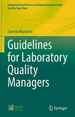 E-Book (pdf) Guidelines for Laboratory Quality Managers von Saverio Mannino