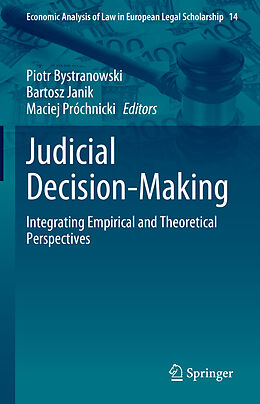 Fester Einband Judicial Decision-Making von 