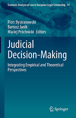 Livre Relié Judicial Decision-Making de 