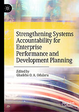 eBook (pdf) Strengthening Systems Accountability for Enterprise Performance and Development Planning de 