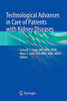 Couverture cartonnée Technological Advances in Care of Patients with Kidney Diseases de 