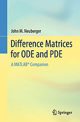 eBook (pdf) Difference Matrices for ODE and PDE de John M. Neuberger