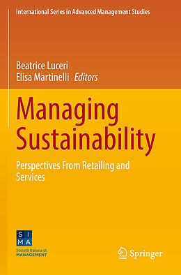 Couverture cartonnée Managing Sustainability de 