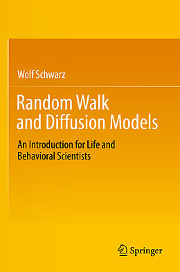 Couverture cartonnée Random Walk and Diffusion Models de Wolf Schwarz