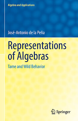 Fester Einband Representations of Algebras von José-Antonio de la Peña