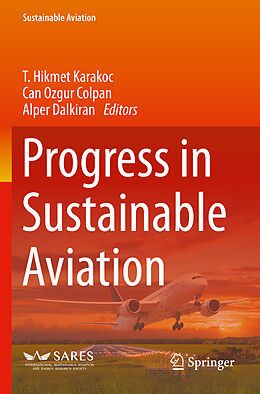 Couverture cartonnée Progress in Sustainable Aviation de 