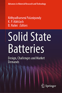 Livre Relié Solid State Batteries de 