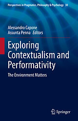 eBook (pdf) Exploring Contextualism and Performativity de 