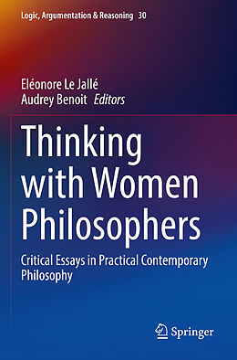 Couverture cartonnée Thinking with Women Philosophers de 