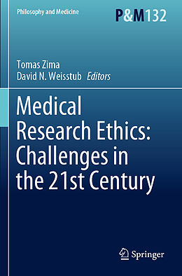 Couverture cartonnée Medical Research Ethics: Challenges in the 21st Century de 