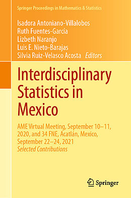 Livre Relié Interdisciplinary Statistics in Mexico de 