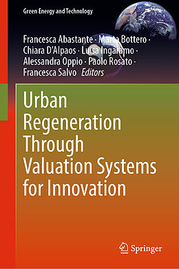 Livre Relié Urban Regeneration Through Valuation Systems for Innovation de 