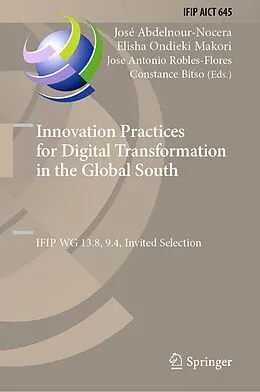 E-Book (pdf) Innovation Practices for Digital Transformation in the Global South von 
