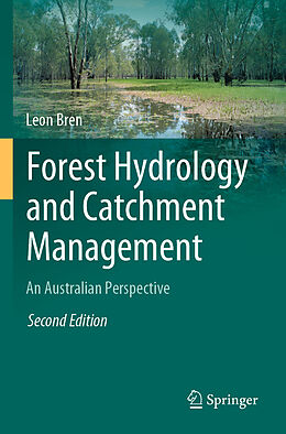 Couverture cartonnée Forest Hydrology and Catchment Management de Leon Bren