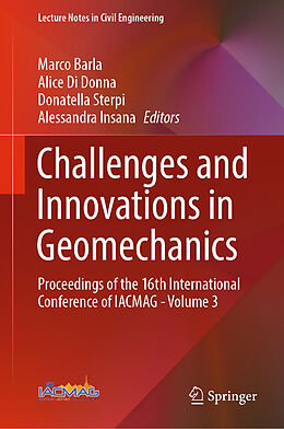 Livre Relié Challenges and Innovations in Geomechanics de 