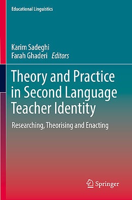 Couverture cartonnée Theory and Practice in Second Language Teacher Identity de 