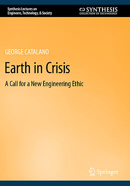 Couverture cartonnée Earth in Crisis de George Catalano