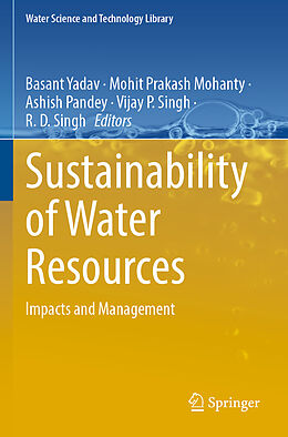 Kartonierter Einband Sustainability of Water Resources von 