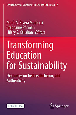 Couverture cartonnée Transforming Education for Sustainability de 