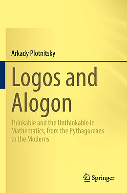 Couverture cartonnée Logos and Alogon de Arkady Plotnitsky