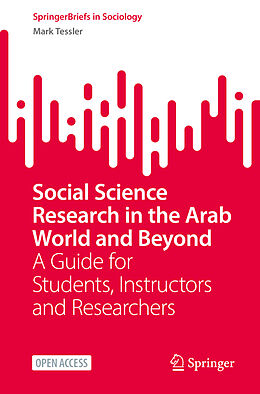 Couverture cartonnée Social Science Research in the Arab World and Beyond de Mark Tessler