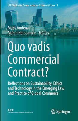 Livre Relié Quo vadis Commercial Contract? de 