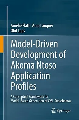 E-Book (pdf) Model-Driven Development of Akoma Ntoso Application Profiles von Amelie Flatt, Arne Langner, Olof Leps