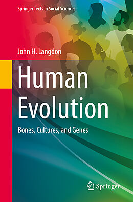 Couverture cartonnée Human Evolution de John H. Langdon