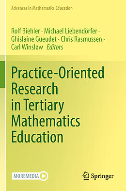 Kartonierter Einband Practice-Oriented Research in Tertiary Mathematics Education von 