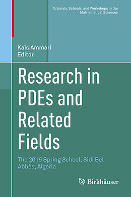 Livre Relié Research in PDEs and Related Fields de 