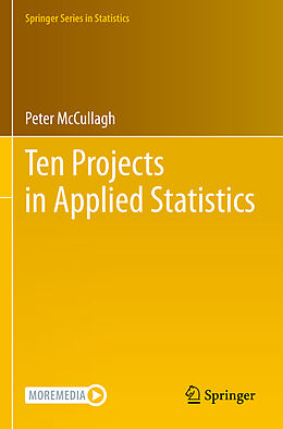 Couverture cartonnée Ten Projects in Applied Statistics de Peter McCullagh