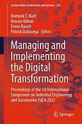 eBook (pdf) Managing and Implementing the Digital Transformation de 