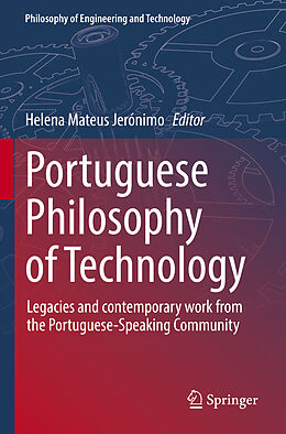 Couverture cartonnée Portuguese Philosophy of Technology de 